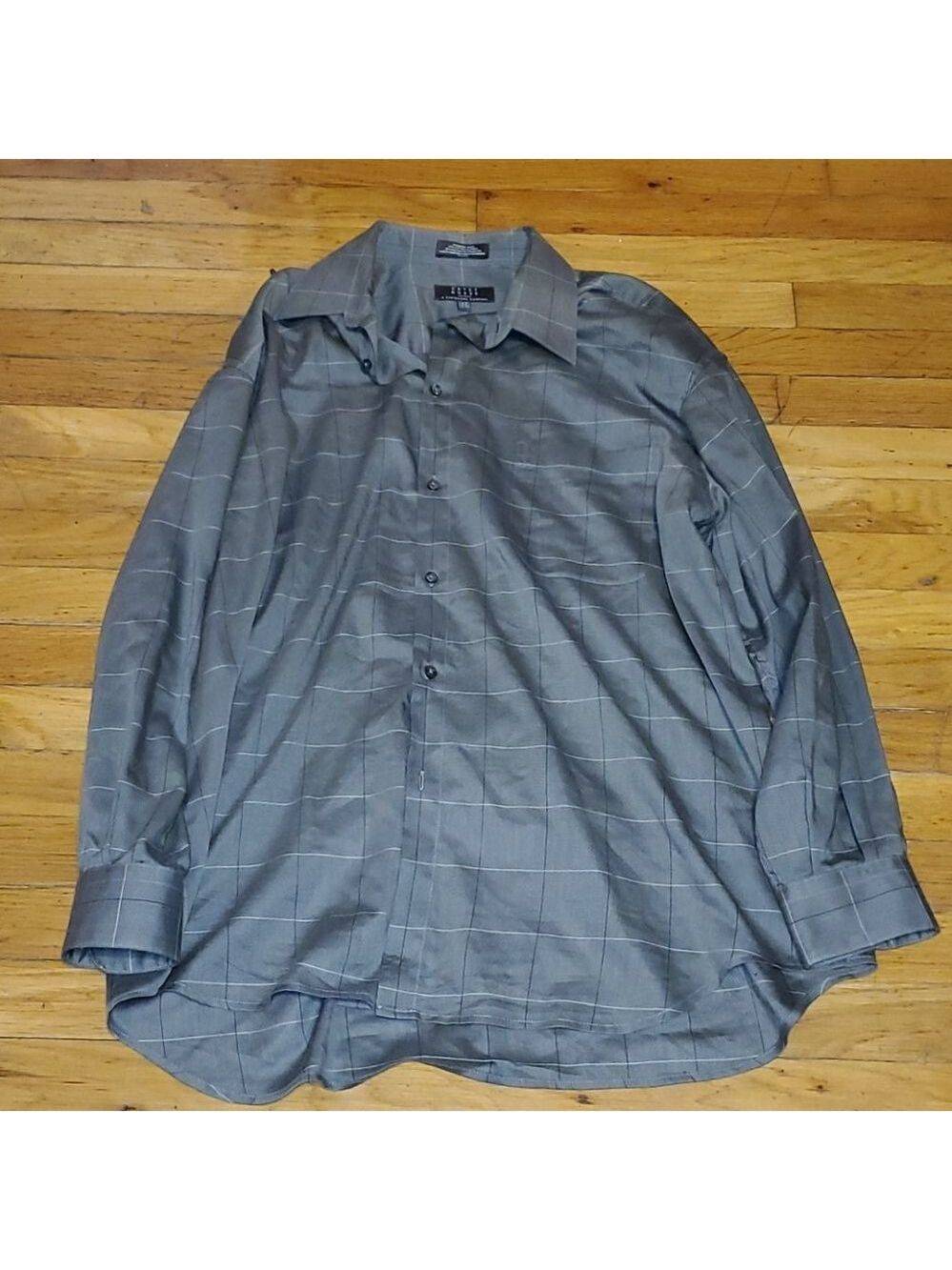 Men's claiborne crazy horse dress shirt sz 17